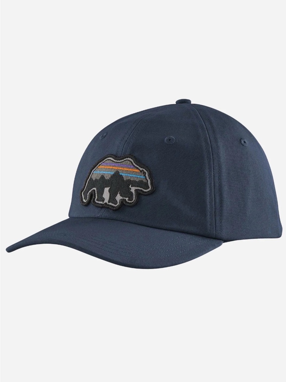 Patagonia Navy Bear Patch Baseball Cap